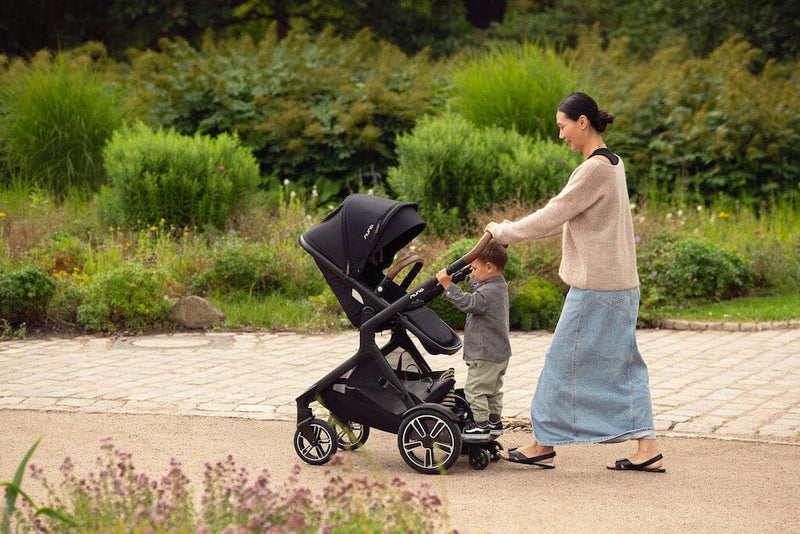 Nuna DEMI Next Stroller, Rider Board, and PIPA RX Travel System