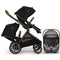 Nuna DEMI Next Double Stroller, Rider Board, and PIPA RX Travel System