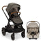 Nuna DEMI Next Stroller, Rider Board, and PIPA RX Travel System