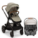 Nuna DEMI Next Stroller, Rider Board, and PIPA RX Travel System