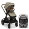 Nuna DEMI Next Stroller, Rider Board, and PIPA RX Travel System