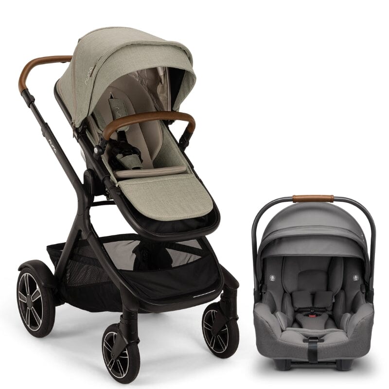 Nuna DEMI Next Stroller, Rider Board, and PIPA RX Travel System