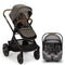 Nuna DEMI Next Stroller, Rider Board, and PIPA RX Travel System