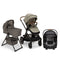 Nuna DEMI Next Bundle - Stroller, Rider Board, Bassinet + Stand, and PIPA RX Infant Car Seat