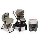 Nuna DEMI Next Bundle - Stroller, Rider Board, Bassinet + Stand, and PIPA RX Infant Car Seat