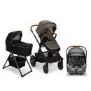 Nuna DEMI Next Bundle - Stroller, Rider Board, Bassinet + Stand, and PIPA RX Infant Car Seat