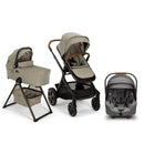 Nuna DEMI Next Bundle - Stroller, Rider Board, Bassinet + Stand, and PIPA RX Infant Car Seat