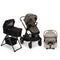 Nuna DEMI Next Bundle - Stroller, Rider Board, Bassinet + Stand, and PIPA RX Infant Car Seat