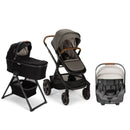 Nuna DEMI Next Bundle - Stroller, Rider Board, Bassinet + Stand, and PIPA RX Infant Car Seat