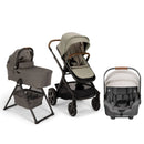 Nuna DEMI Next Bundle - Stroller, Rider Board, Bassinet + Stand, and PIPA RX Infant Car Seat