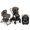 Nuna DEMI Next Bundle - Stroller, Rider Board, Bassinet + Stand, and PIPA RX Infant Car Seat