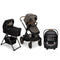 Nuna DEMI Next Bundle - Stroller, Rider Board, Bassinet + Stand, and PIPA RX Infant Car Seat