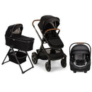 Nuna DEMI Next Bundle - Stroller, Rider Board, Bassinet + Stand, and PIPA RX Infant Car Seat