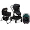 Nuna Demi Grow Bundle - Stroller, Bassinet + Stand, and PIPA Lite  RX Infant Car Seat