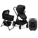 Nuna Demi Grow Bundle - Stroller, Bassinet + Stand, and PIPA Lite  RX Infant Car Seat