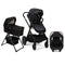 Nuna Demi Grow Bundle - Stroller, Bassinet + Stand, and PIPA Lite  RX Infant Car Seat