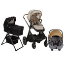 Nuna Demi Grow Bundle - Stroller, Bassinet + Stand, and PIPA Lite  RX Infant Car Seat