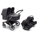 Bugaboo Donkey5 and Turtle One Twin Travel System