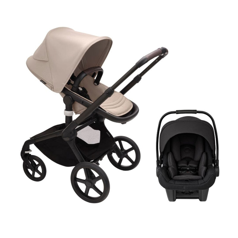 Bugaboo Fox5 and Turtle Air Shield by Nuna Travel System