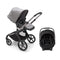 Bugaboo Fox5 and Turtle Air Shield by Nuna Travel System