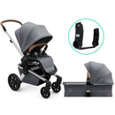 Joolz Hub+ Stroller, Bassinet, and Car Seat Adapter Bundle