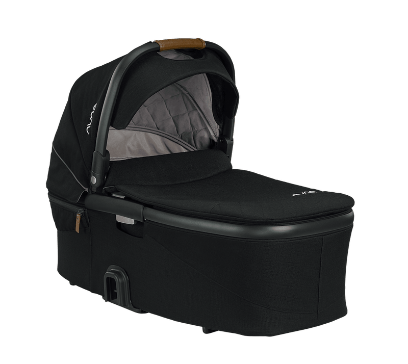 Nuna DEMI Next Stroller, Rider Board, and Bassinet + Stand Bundle