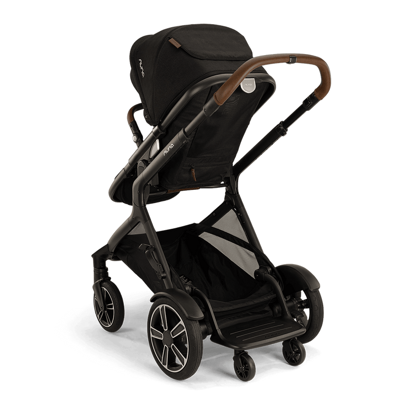 Nuna DEMI Next with Rider Board Twin Travel System - PIPA aire RX and Bassinet + Stand