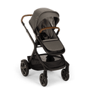 Nuna DEMI Next Double Stroller with Rider Board and Bassinet + Stand