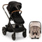 Nuna DEMI Next Stroller, Rider Board and PIPA aire RX Travel System