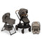 Nuna DEMI Next with Rider Board , Bassinet + Stand and PIPA aire RX Travel System