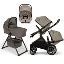 Nuna DEMI Next Double with Rider Board , Bassinet + Stand and PIPA aire RX Travel System