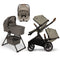 Nuna DEMI Next Double with Rider Board , Bassinet + Stand and PIPA aire RX Travel System