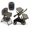 Nuna DEMI Next Double with Rider Board , Bassinet + Stand and PIPA aire RX Travel System