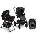 Nuna MIXX Next Bundle - Stroller, Bassinet + Stand, and PIPA aire Infant Car Seat